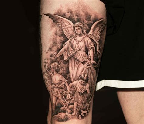 10 Female Guardian Angel Tattoo Ideas That Will Blow Your Mind 10 Female Guardian Angel Tattoo Ideas That Will Blow Your Mind