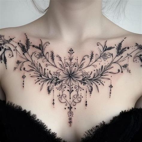 1001 Ideas For Beautiful Chest Tattoos For Women Chest Tattoos For 1001 Ideas For Beautiful Chest Tattoos For Women Chest Tattoos For