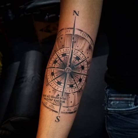 125 Directional Compass Tattoo Ideas With Meanings Wild Tattoo Art