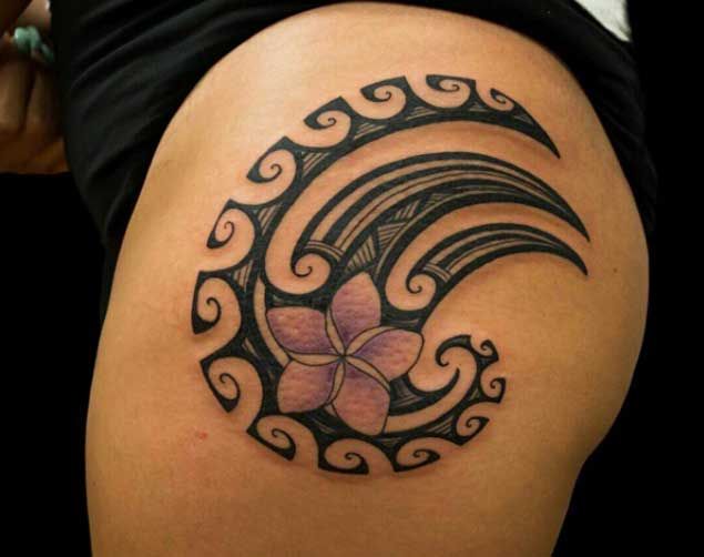 14 Bold Tribal Thigh Tattoos For Women Express Your Power