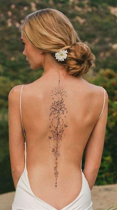 14 Stunning Spine Tattoos To Transform Your Back Tattoo Ideas 14 Stunning Spine Tattoos To Transform Your Back Tattoo Ideas