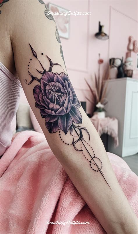 17 Cute Gothic Flower Tattoo Ideas Thrivenaija 17 Cute Gothic Flower Tattoo Ideas Thrivenaija