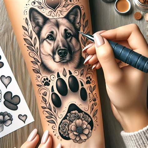 20 Memorial Dog Tattoo Ideas