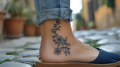 22 Trendy Amp Feminine Ankle Tattoos For Women