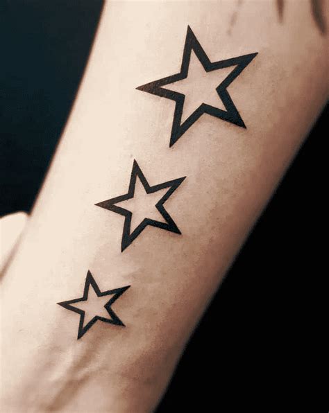 3 Star Tattoo
