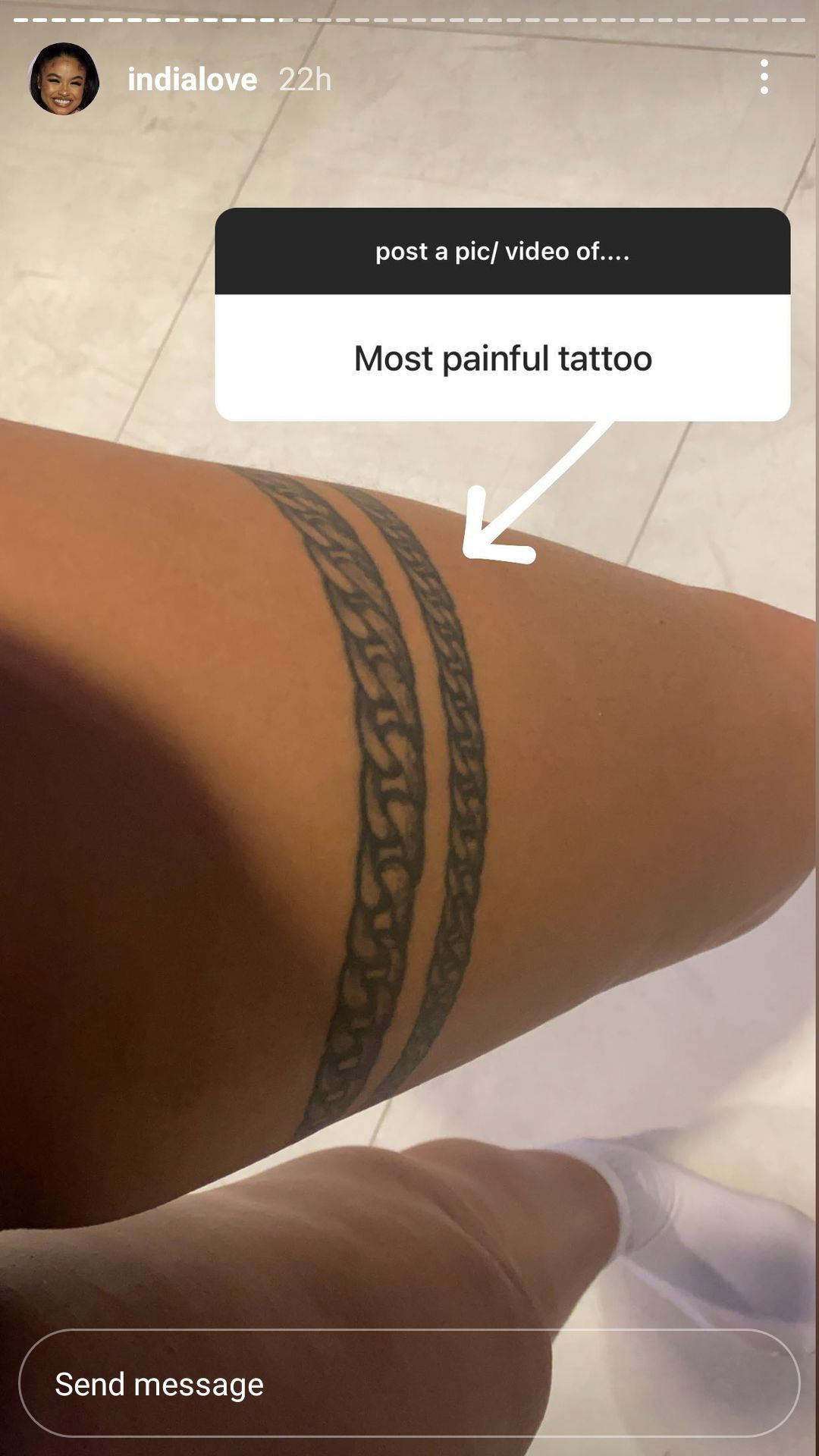35 Fantastic Thigh Tattoos For Women In 2025