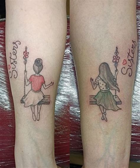 40 Inspiring Sister Tattoo Ideas To Showcase Your Love
