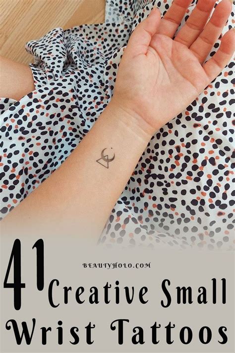 41 Gorgeous Small Wrist Tattoos For Women Artofit