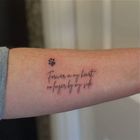 45 Dog Memorial Tattoo Ideas To Honor Your Beloved Pet