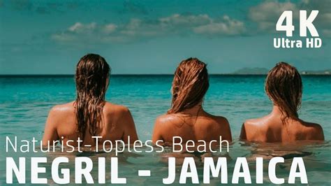 4K Best Of Nudist Topless Beach Negril Jamaica Sex Resort Reviews