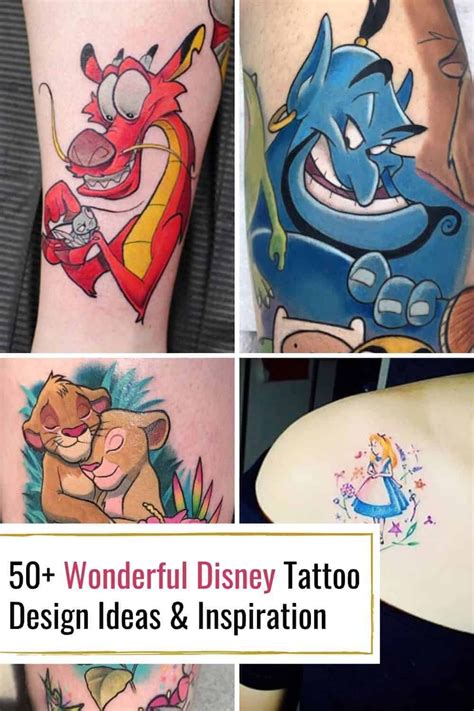 50 Wonderful Walt Disney Tattoo Design Ideas Amp Inspiration Disney