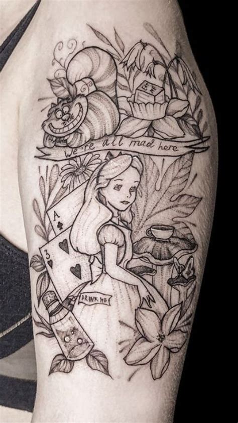 500 Best Alice In Wonderland Tattoo Ideas Designs And Meaning 2026