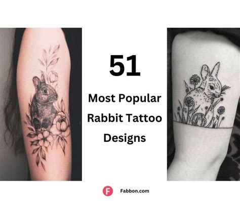 51 Best Rabbit Tattoo Design Ideas 2024 Fabbon