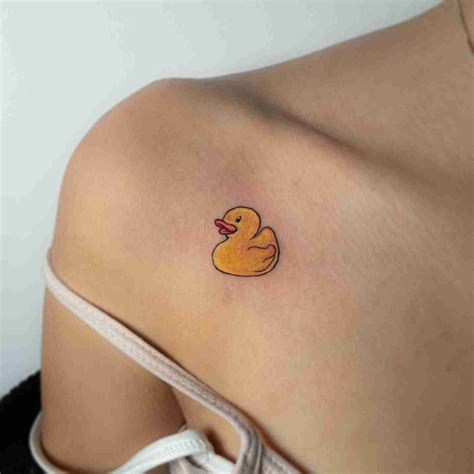 55 Cute Amp Innocent Duck Tattoo Design Ideas Tattoo Imprints