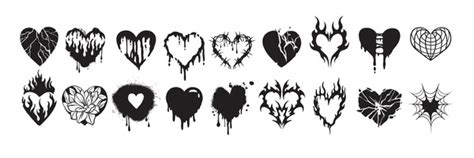 6 782 Black Heart Tattoo Tribal Images Stock Photos Amp Vectors