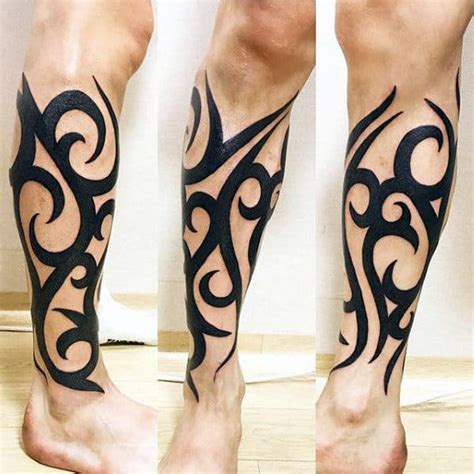60 Epic Tribal Leg Tattoos For Men 60 Epic Tribal Leg Tattoos For Men