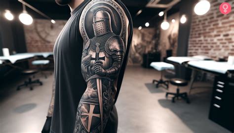 8 Innovative Knights Templar Tattoo Designs And Meanings