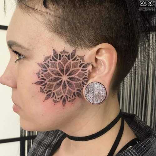 8 Unique Side Face Tattoo Ideas For Men And Women