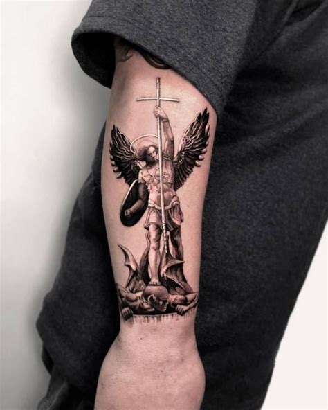 80 Powerful Angel Michael Tattoo Designs With Meaning Art And Design 80 Powerful Angel Michael Tattoo Designs With Meaning Art And Design