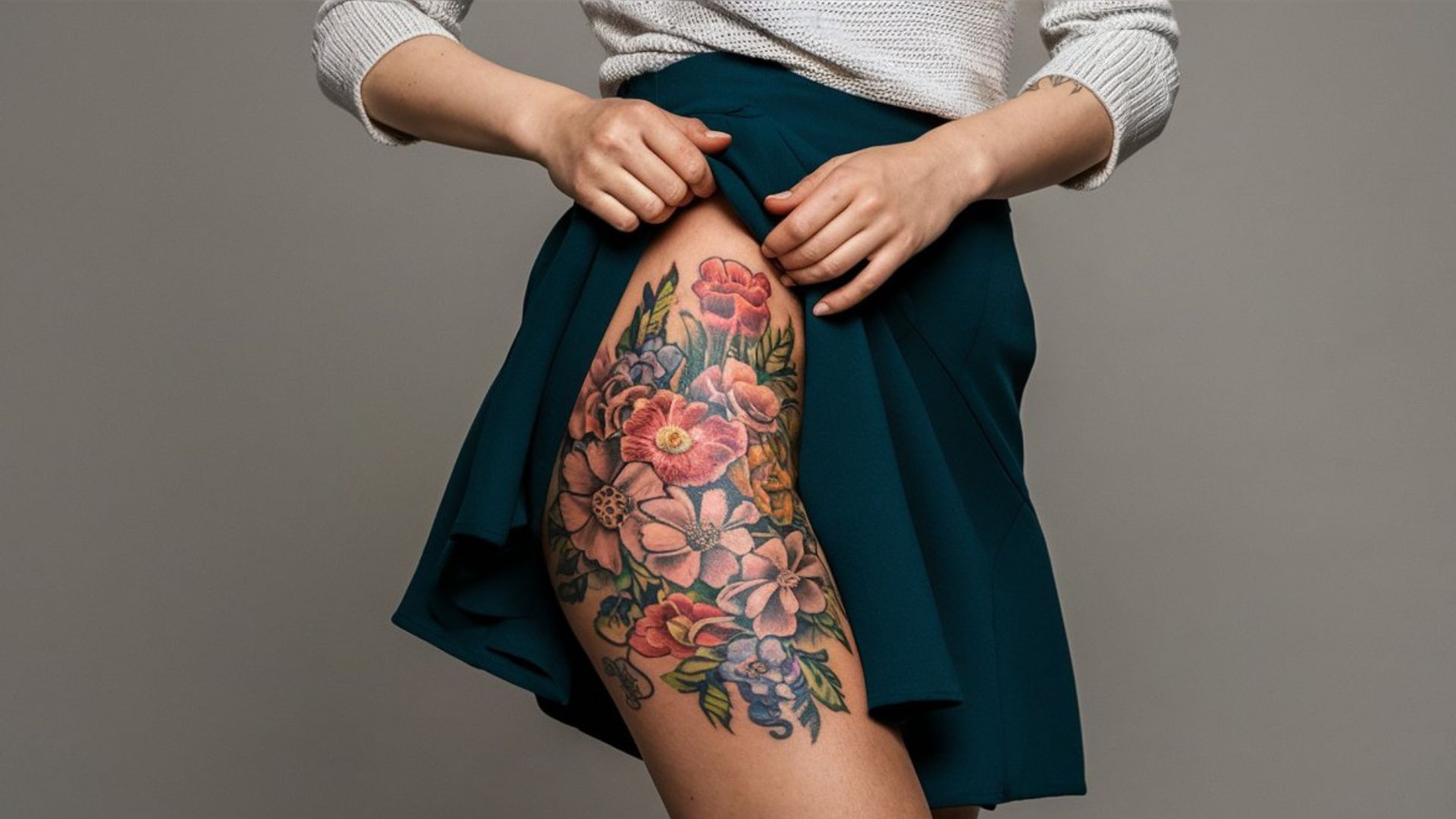 80 Stunning Thigh Tattoos For Women You Ll Love