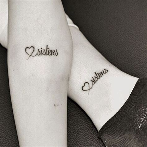 89 Heart Warming Sister Tattoos With Meanings Stayglam