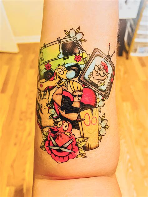 90S Cartoon Tattoo Ideas 90S Cartoon Tattoo Ideas