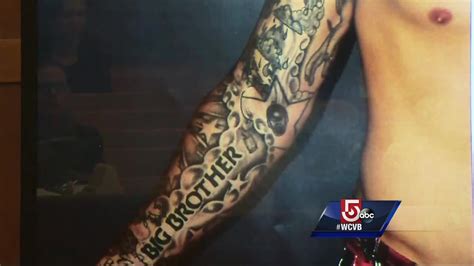 Aaron Hernandez Tattoos Prosecutors Argue Aaron Hernandez Amp 39 S Chilling Aaron Hernandez Tattoos Prosecutors Argue Aaron Hernandez Amp 39 S Chilling