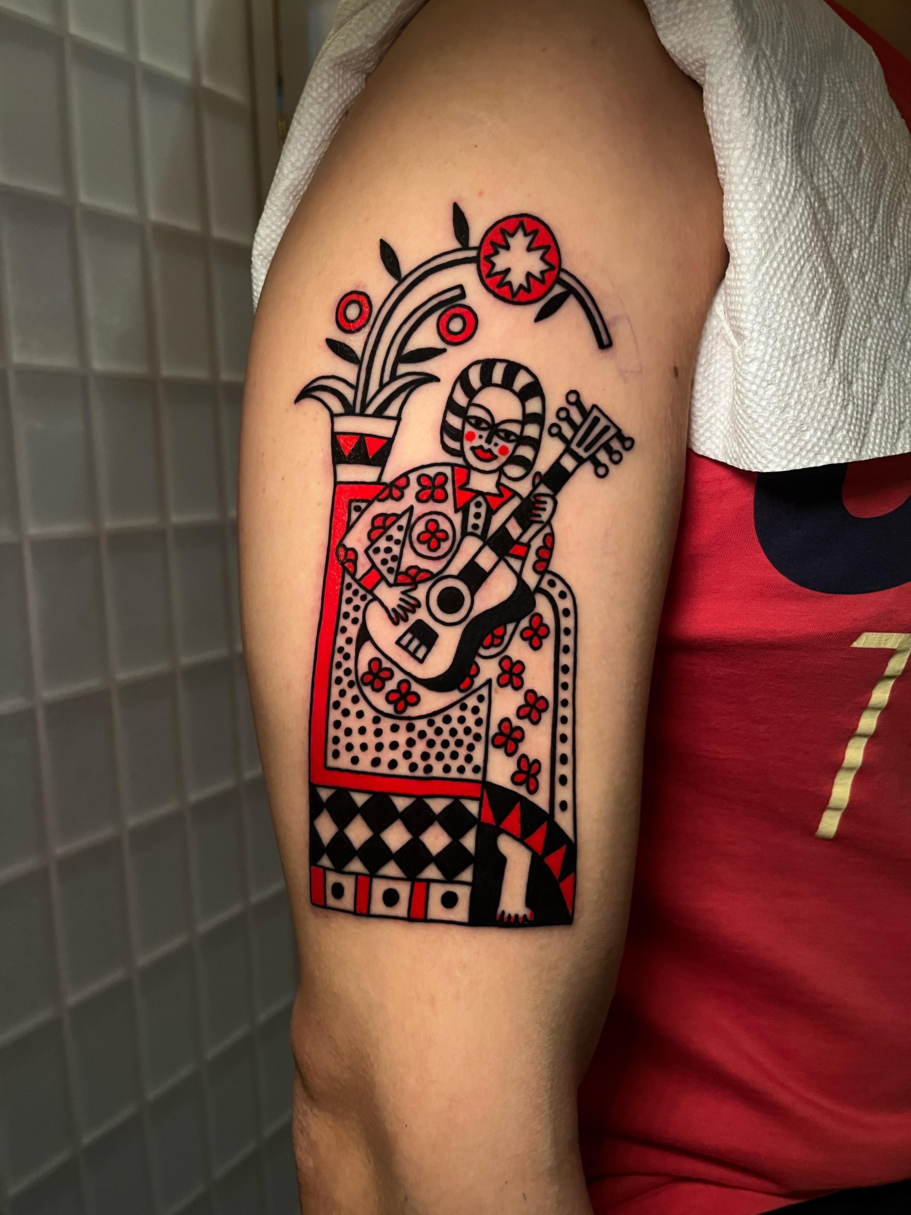 Albertinodabologna Nyc East River Tattoo Traditionaltattoos