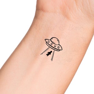 Alien Ufo Abduction Outline Sci Fi Temporary Tattoo Add Your Own Custom Words Text Etsy Alien Ufo Abduction Outline Sci Fi Temporary Tattoo Add Your Own Custom Words Text Etsy