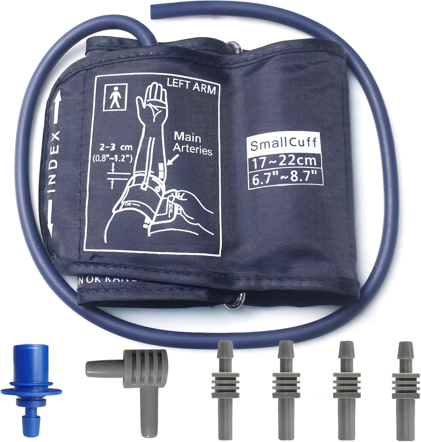 Amazon Com Blood Pressure Cuff For Kids Adjustable 17 22Cm Arm Cuff For Accurate Blood Pressure Monitoring Compatible With Upper Arm Blood Pressure Monitors Health Household