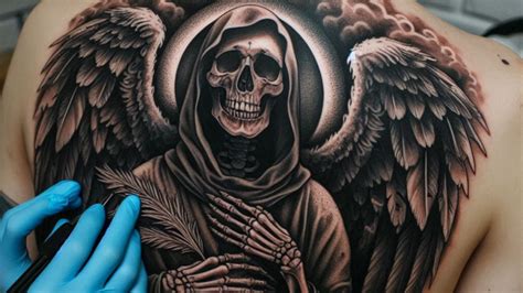 Angel Of Death Tattoo Meaning That Amp 39 S Scary Tattoopassionate Blog