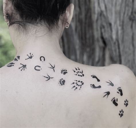 Animal Footprint Tattoo By Kristie Yuka Post 17959 Animal Footprint Tattoo By Kristie Yuka Post 17959