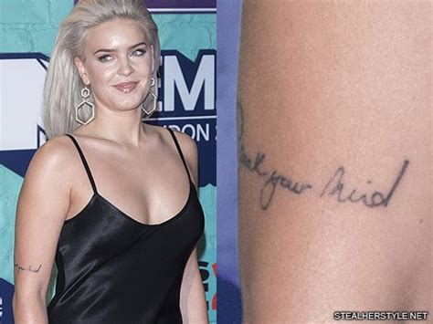 Anne Marie Amp 39 S 14 Tattoos Amp Meanings Steal Her Style Anne Marie Amp 39 S 14 Tattoos Amp Meanings Steal Her Style