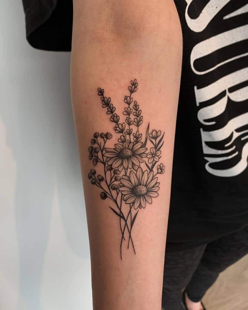 Arm Flower Tattoo Ideas Photos