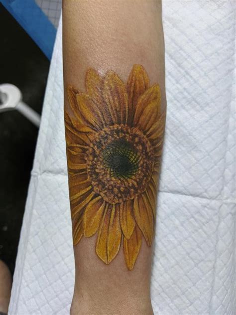 Art Immortal Tattoo Tattoos Color Sunflower Art Immortal Tattoo Tattoos Color Sunflower