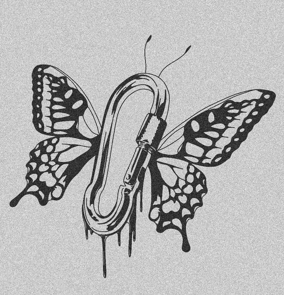 Black And White Butterfly Tattoo Design Black And White Butterfly Tattoo Design