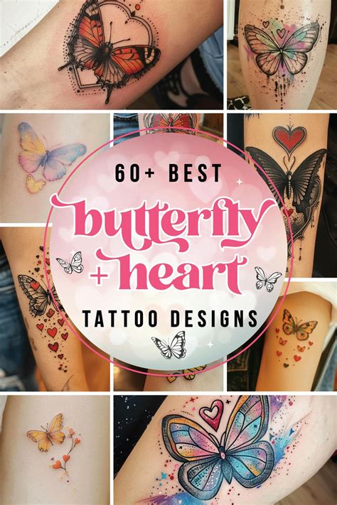 Butterfly And Heart Tattoo Designs 60 Printable Designs Amp Ideas Butterfly And Heart Tattoo Designs 60 Printable Designs Amp Ideas