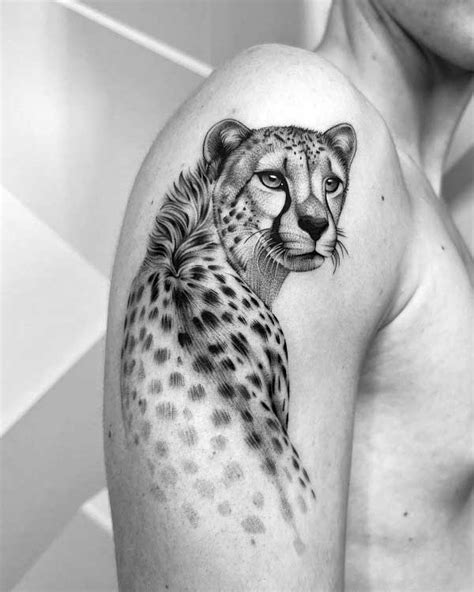 Cheetah Head Tattoo Cheetah Head Tattoo