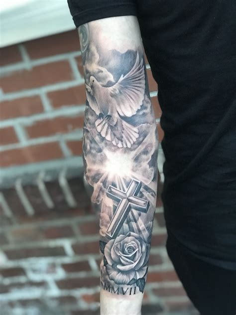 Cross Half Sleeve Tattoo Forearm Forearm Tattoo Ideas Cross Half Sleeve Tattoo Forearm Forearm Tattoo Ideas