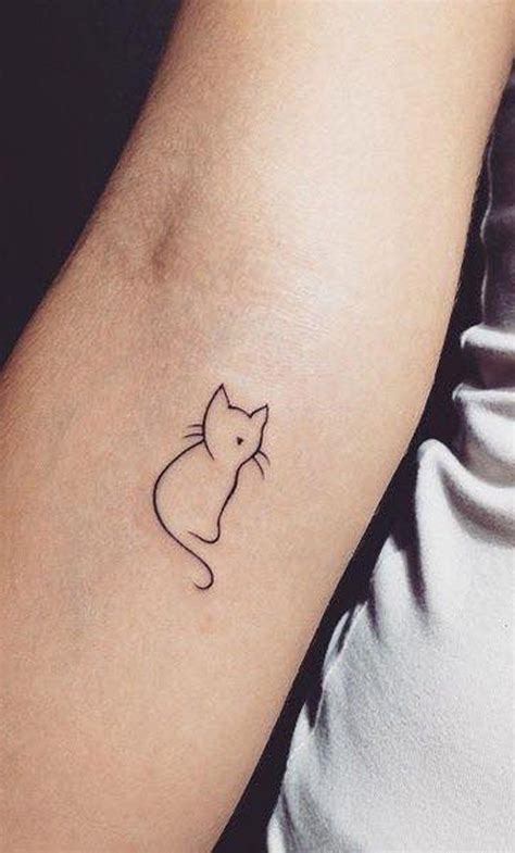 Cute Cat Tattoo