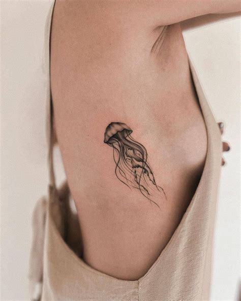 Cute Jellyfish Tattoo Best Tattoo Ideas Gallery