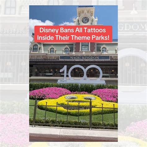Exploring Disney Parks Ban Tattoos: Policy, Impact, And Fan Reactions ...