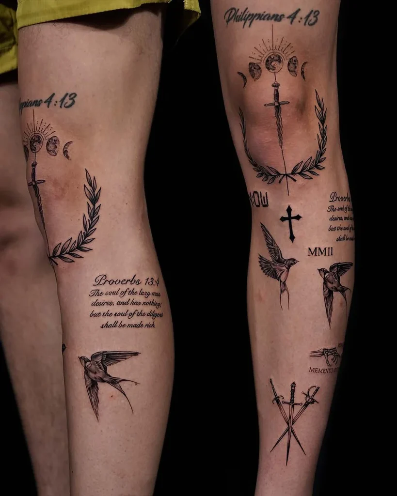 Exploring Patchwork Tattoo Ideas For Men A Visual Guide