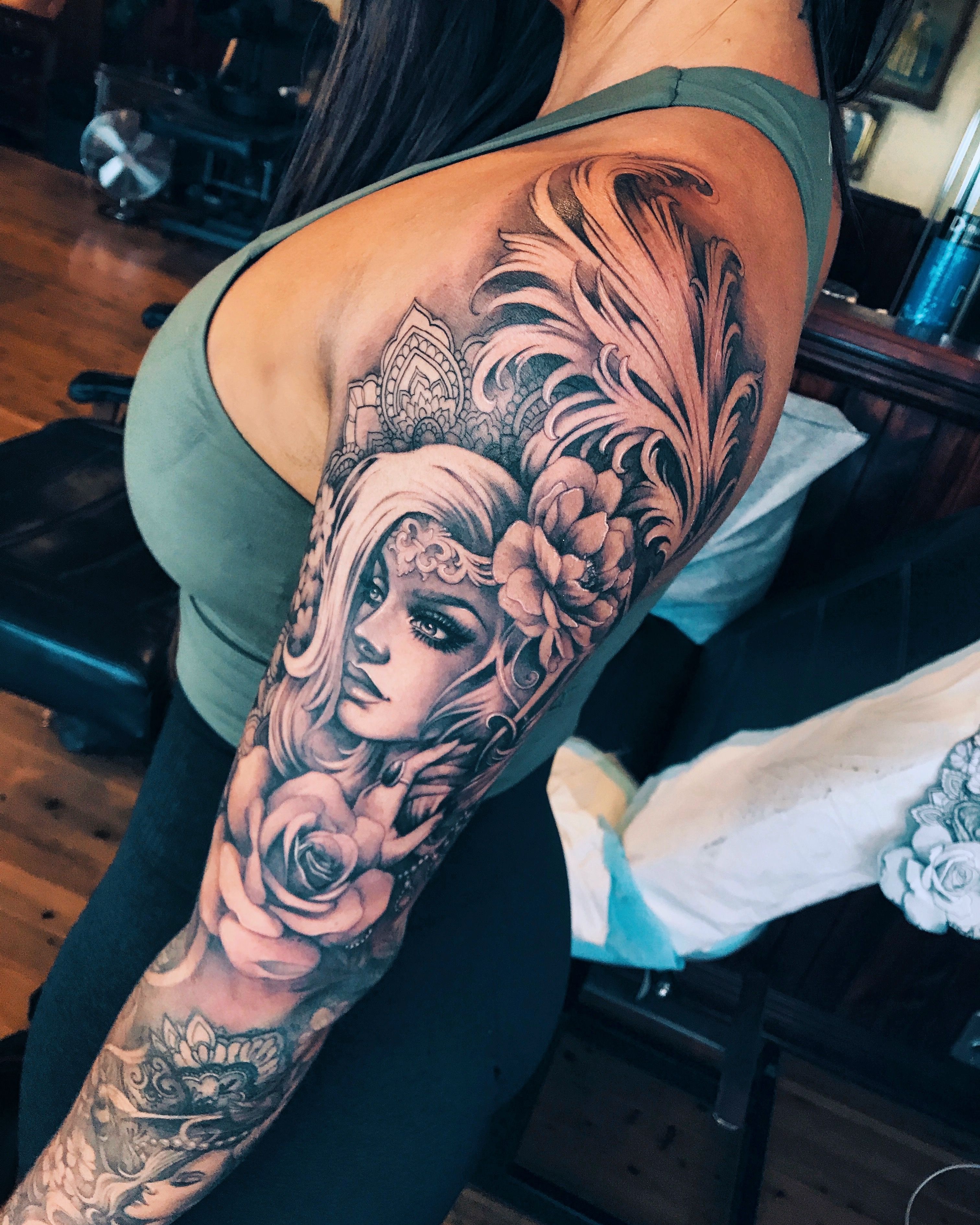 Feminine Half Sleeve Tattoo Ideas Tattoo Style Trends
