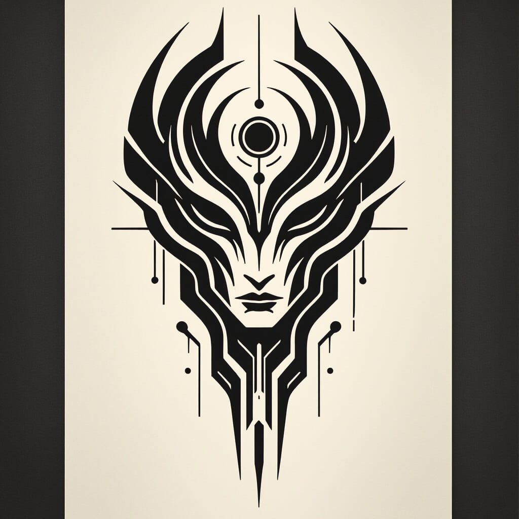 Fine Line Tattoo Design Stencils Tattoo Stencil Designs