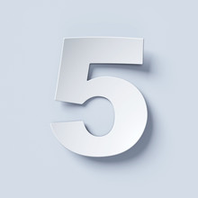 Flowery Purple Number 5 Free Stock Photo Public Domain Pictures