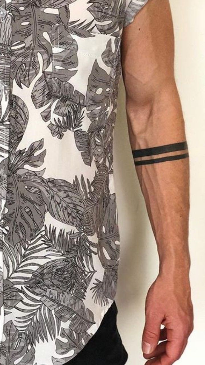 Forearm Band Tattoos Wrist Tattoos For Guys Leg Tattoos Small