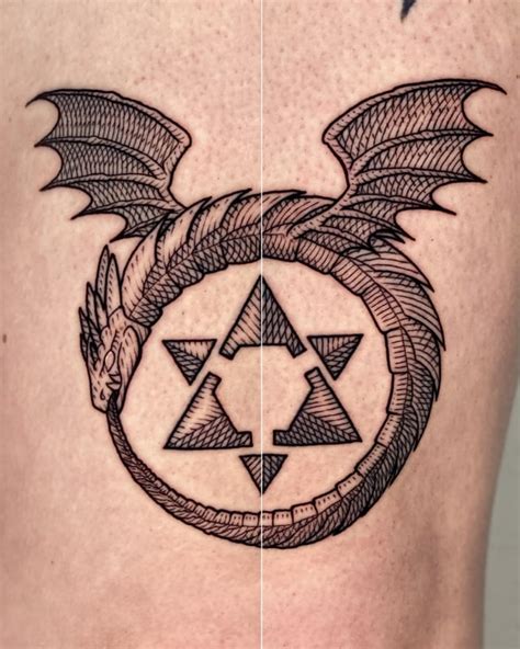 Fullmetal Alchemist Ouroboros By Zenger Tattoo In Wilmington Nc R Tattoo Fullmetal Alchemist Ouroboros By Zenger Tattoo In Wilmington Nc R Tattoo