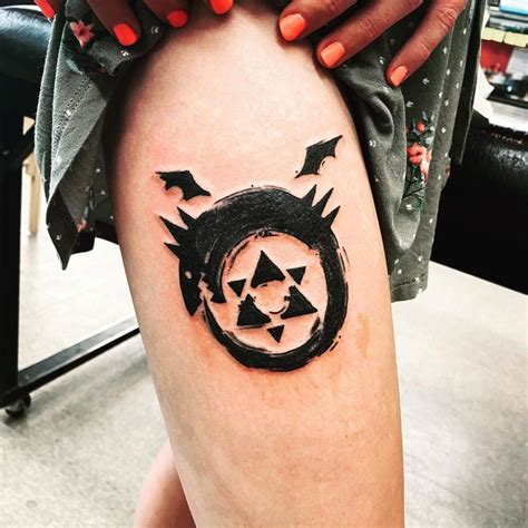 Fullmetal Alchemist Tattoo Ouroboros Fullmetal Alchemist Tattoo Ouroboros