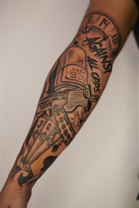 Gang Forearm Tattoos